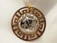 Знак зодиака Телец подвеска золотая 585-380